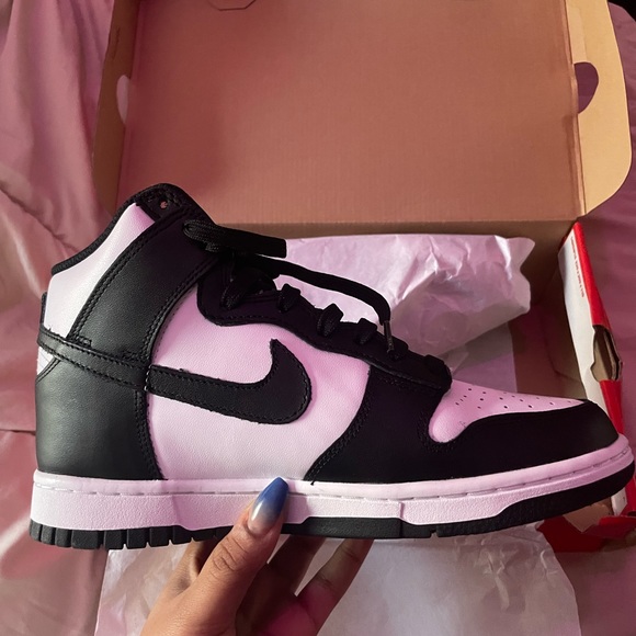 Nike Shoes - Wmns Nike Dunk High ‘Black White’